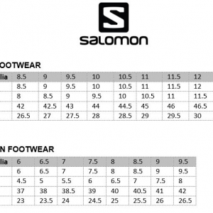 Гірськолижні черевики SALOMON X ACCESS 80 ЧОРНИЙ 42,5(27.0)